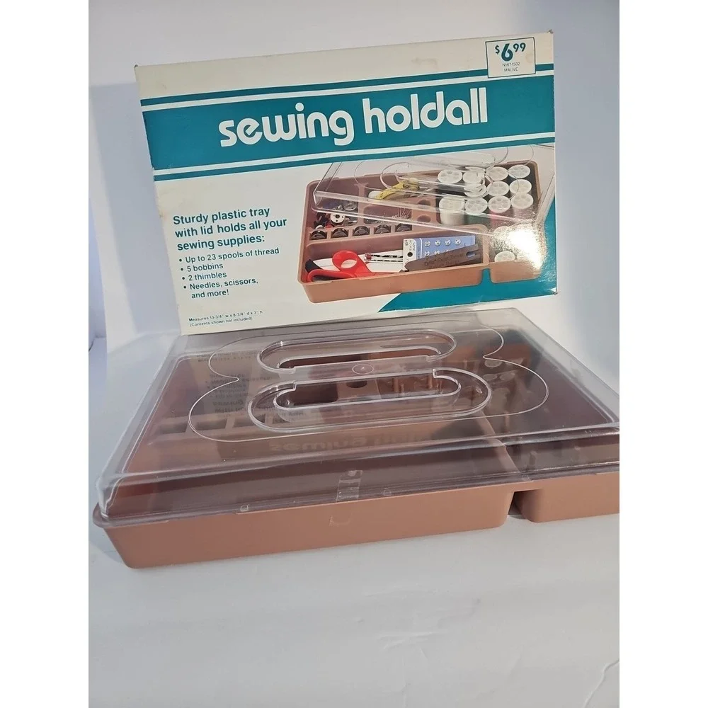 Vintage Beachwood LTD Sewing Holdall Supply Storage Container